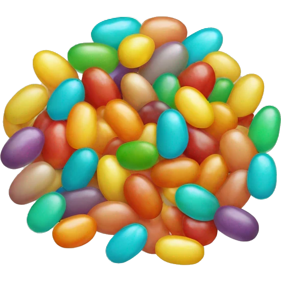 jelly beans emoji