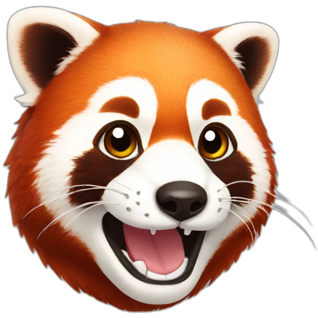 Red panda emoji