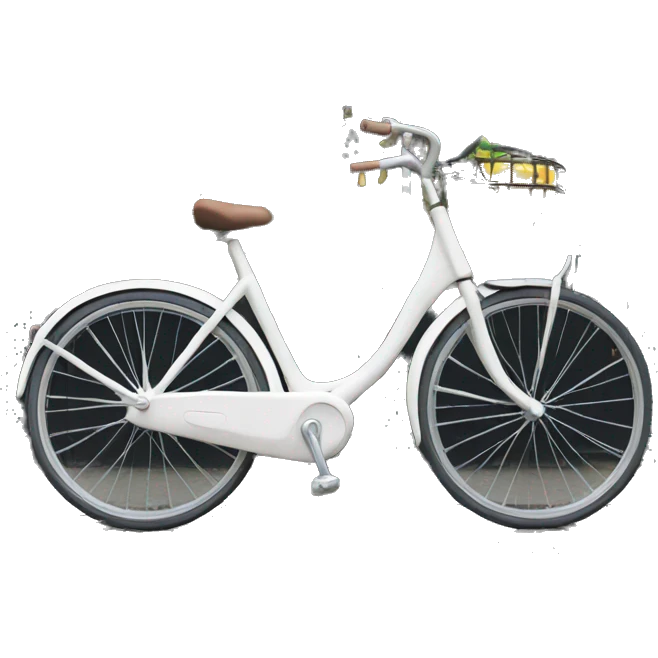 Bike in Amsterdam  emoji