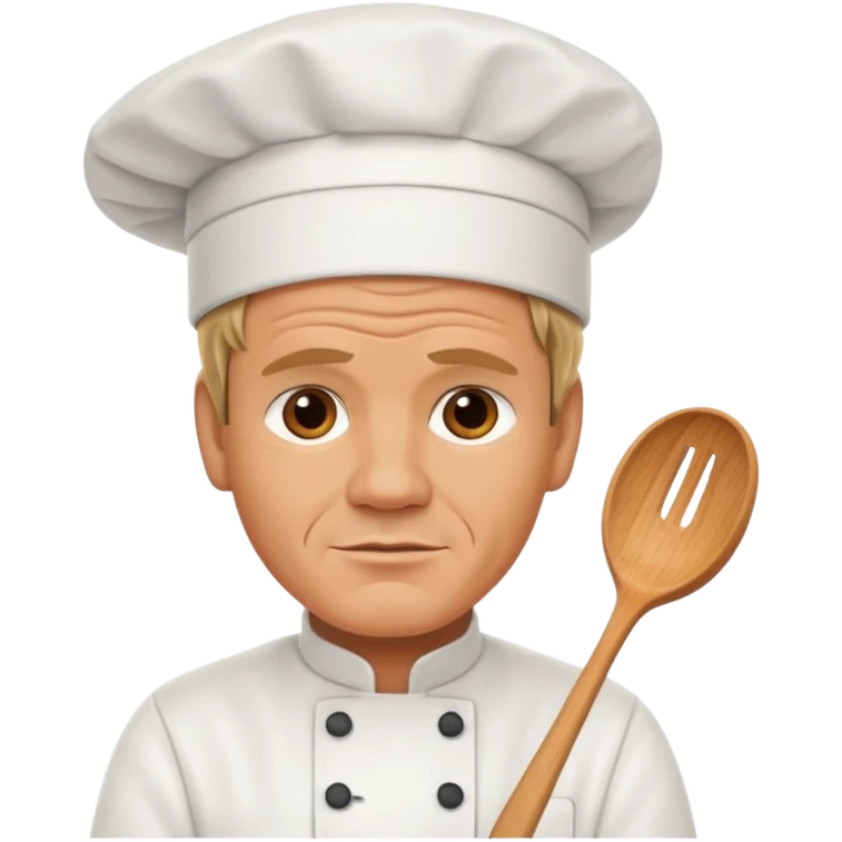 gordon ramsey with cook hat emoji