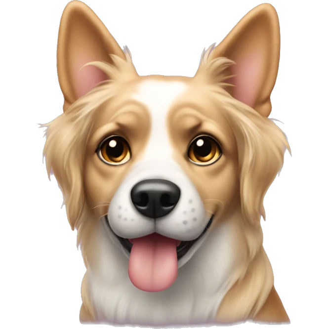 Dog coquette  emoji