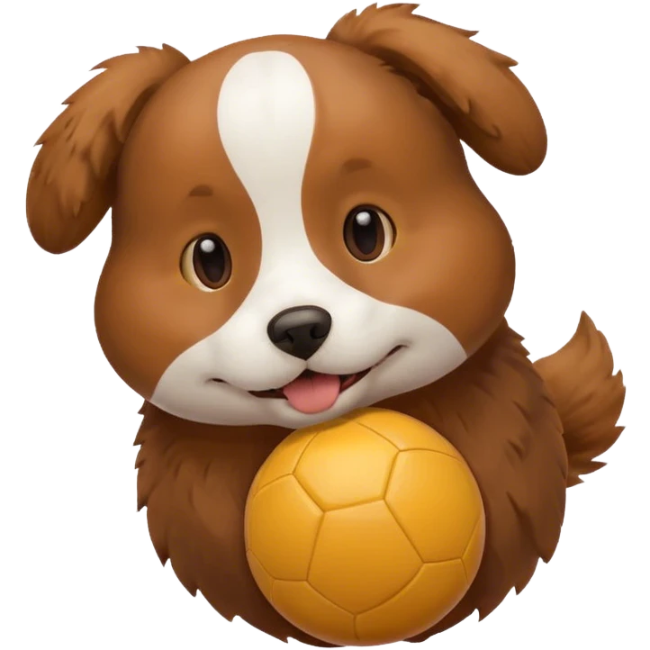 dog ball emoji