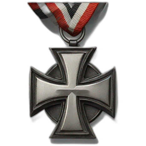 Iron cross medal emoji