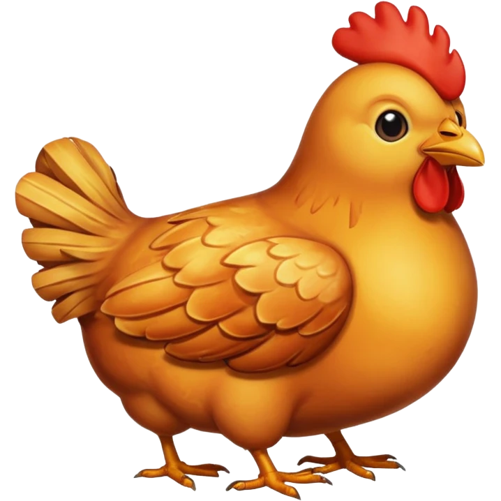 burned chicken emoji