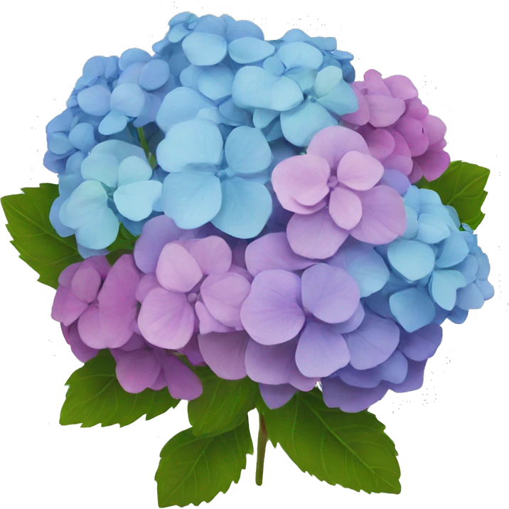 Hydrangea bouquet emoji