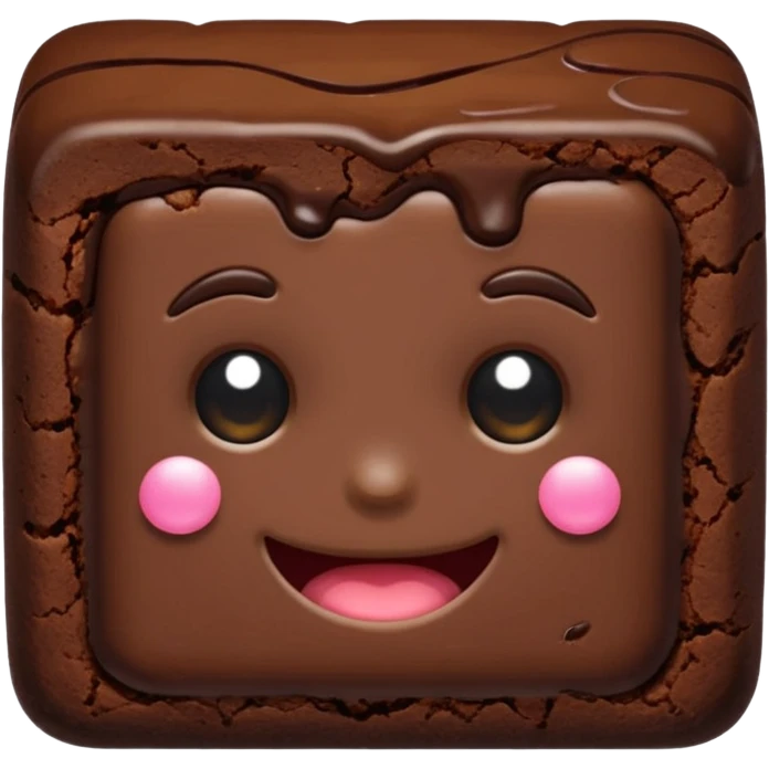 brownie emoji