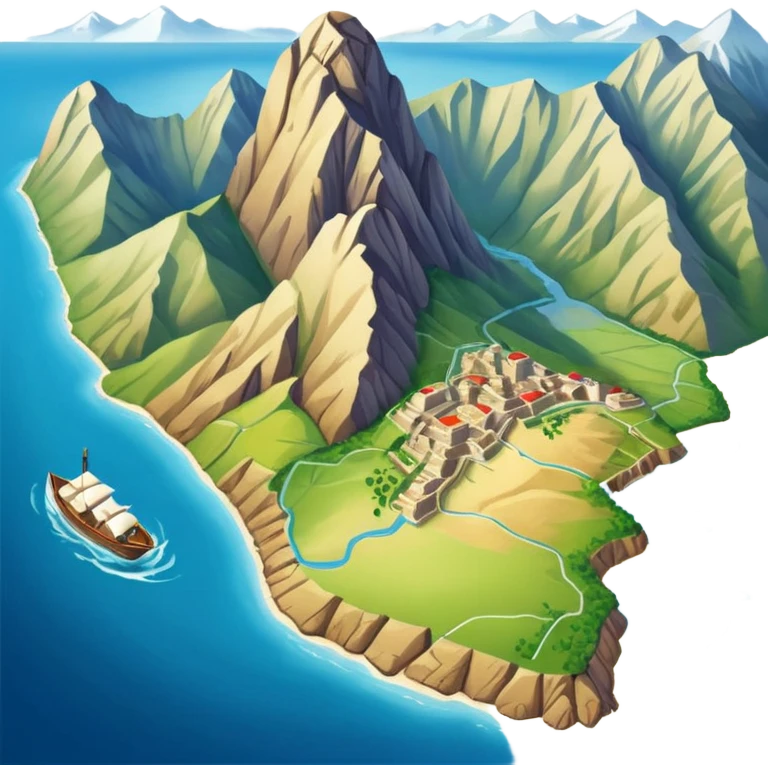 Map of Peru emoji