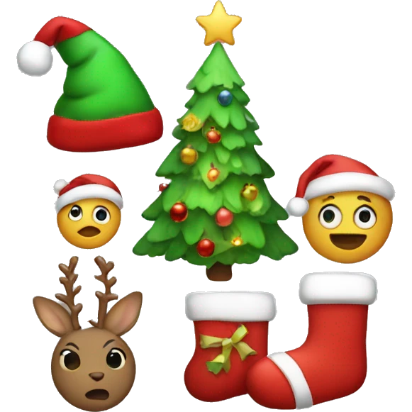 christmas things emoji