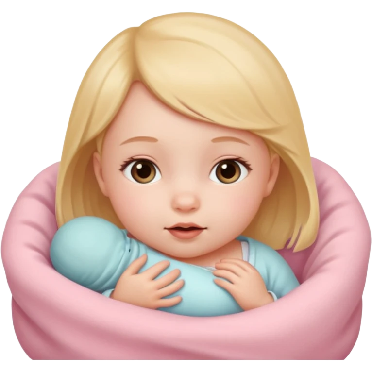 new born baby gỉrl emoji