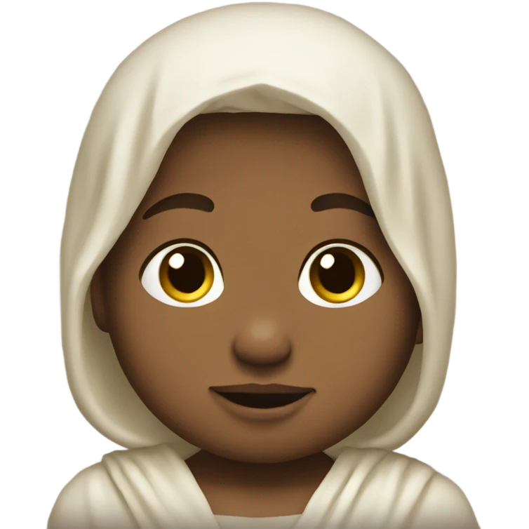 Beautiful baby Jesus  emoji