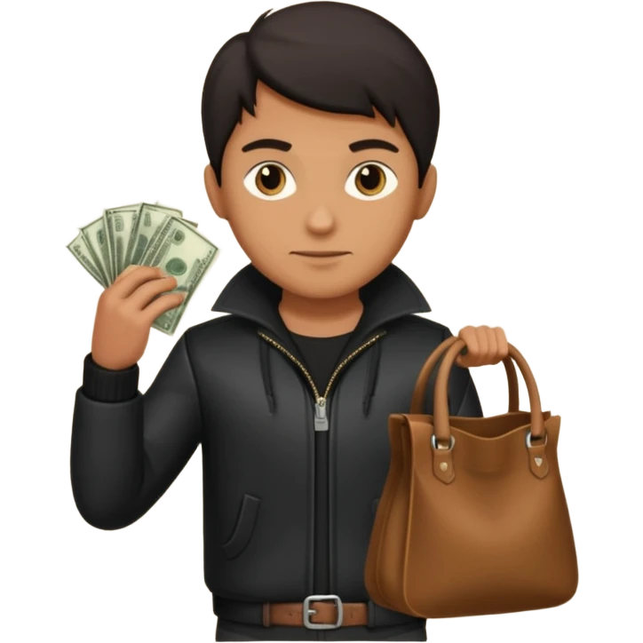 Ladrón hombre  emoji