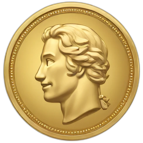 golden coin emoji