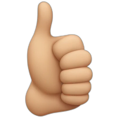 wink man does thumb up hand emoji