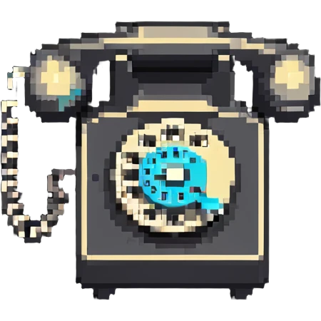 old rotary phone emoji