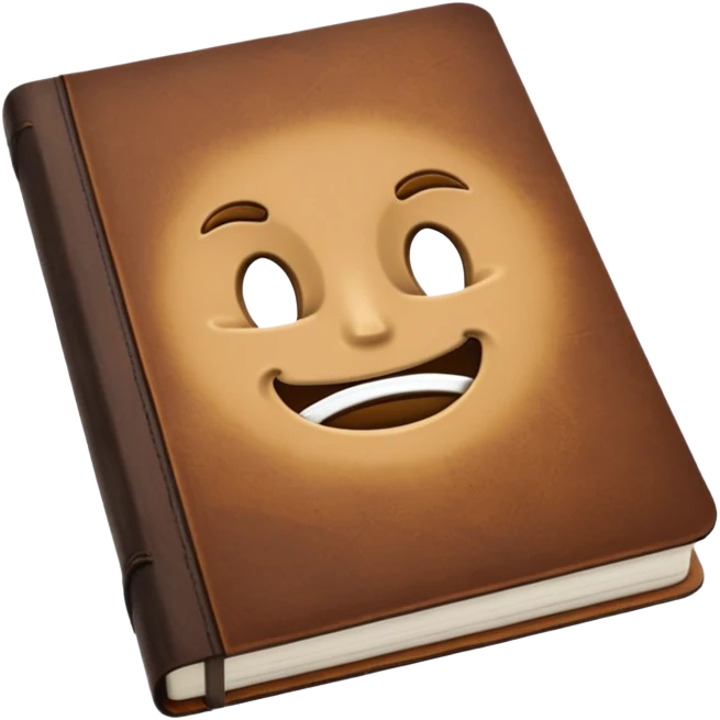 Mental issue journal book emoji