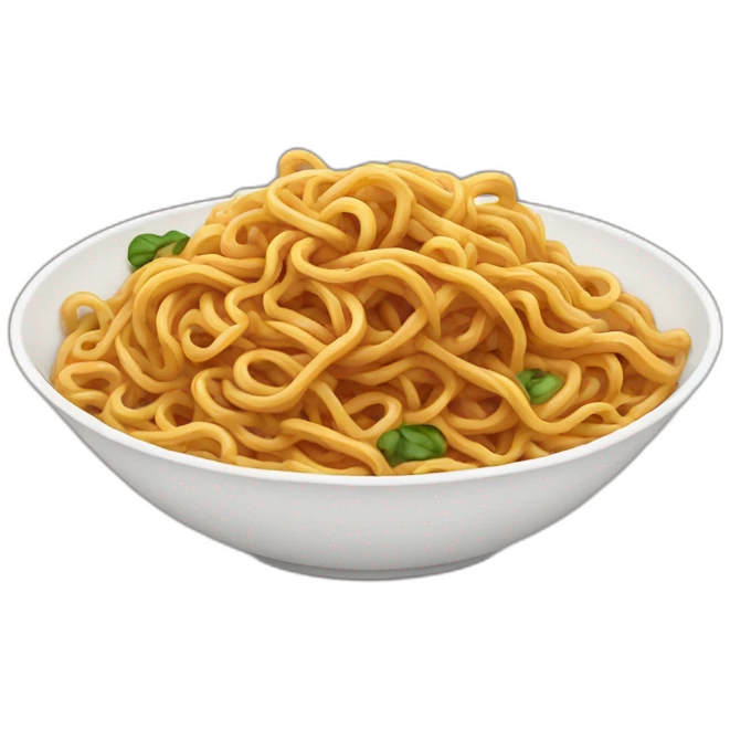 Szechuan noodles emoji
