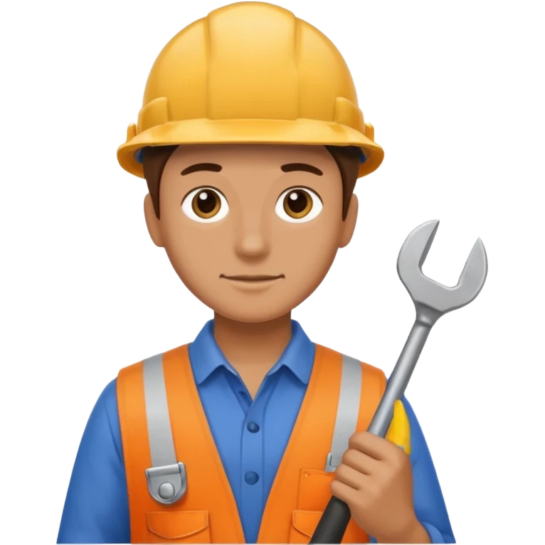 Repairs and Maintenance, holding tool emoji