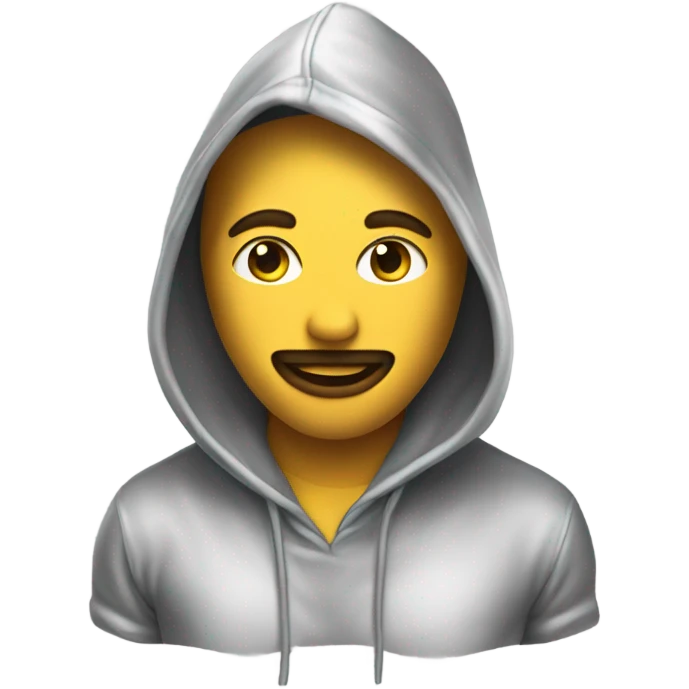 Silk hoodie  emoji