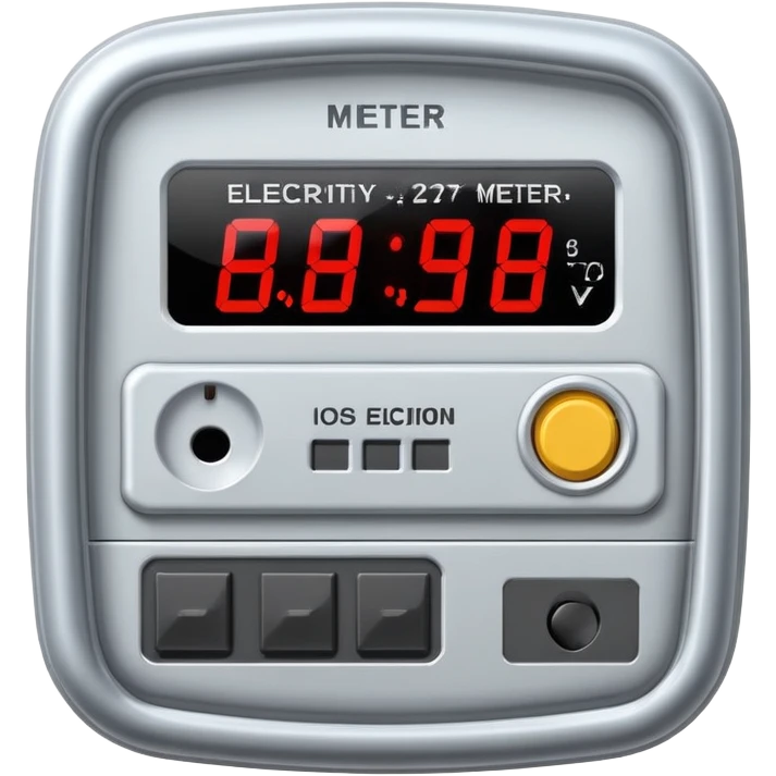 electricity meter emoji
