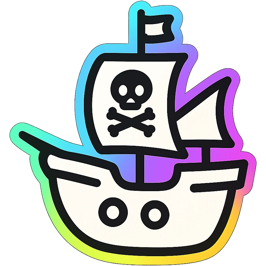pirate ship emoji