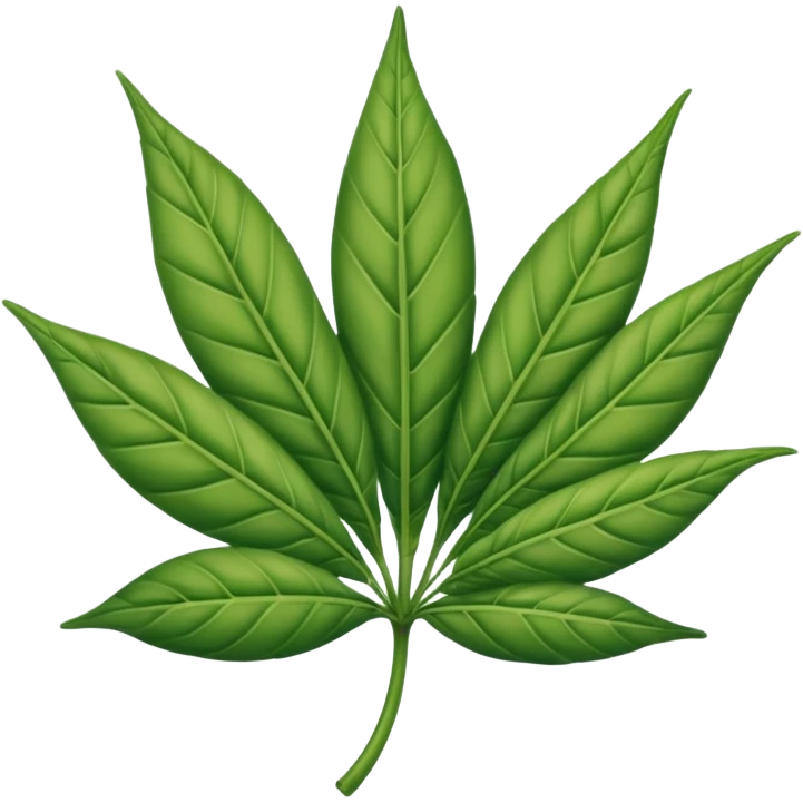 Hoja de mariguana emoji