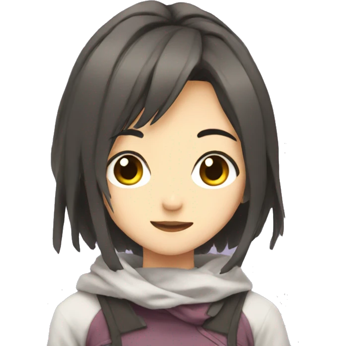 Anime girl emoji