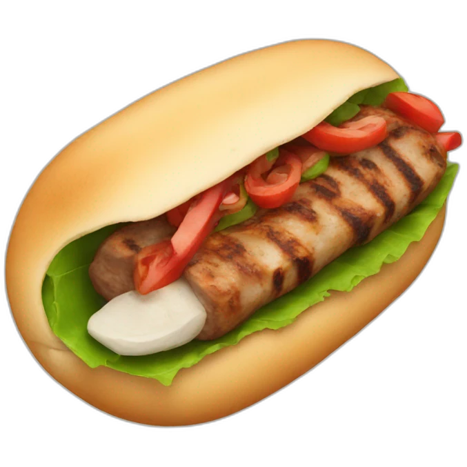 Kebab emoji