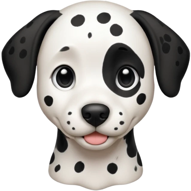 Dalmatian dog emoji