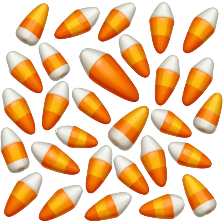 Candy corn cob emoji