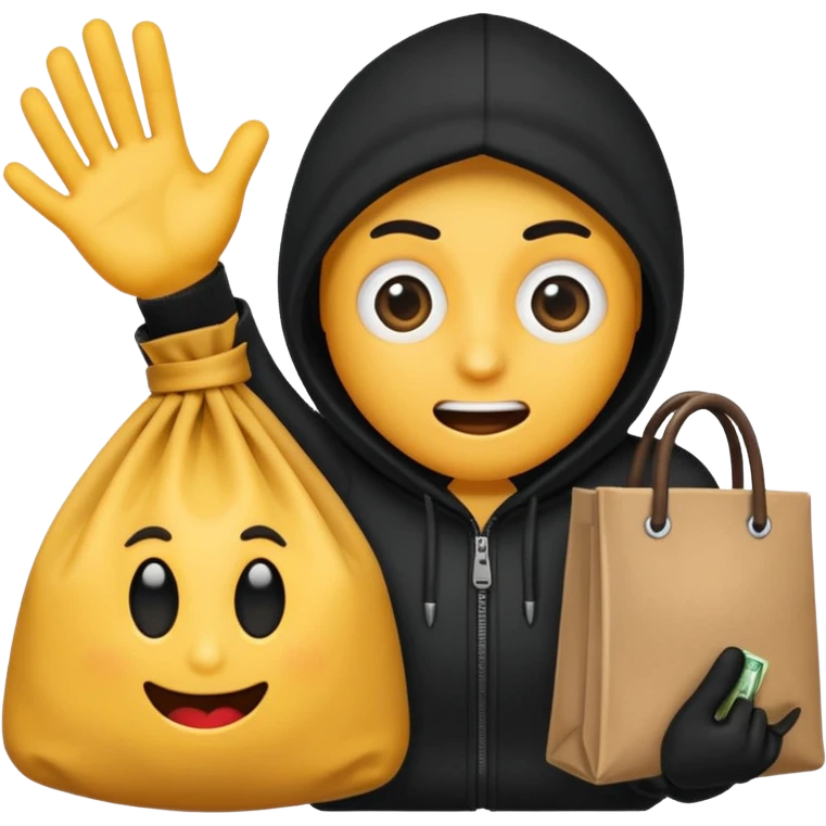 Emoji robbery emoji