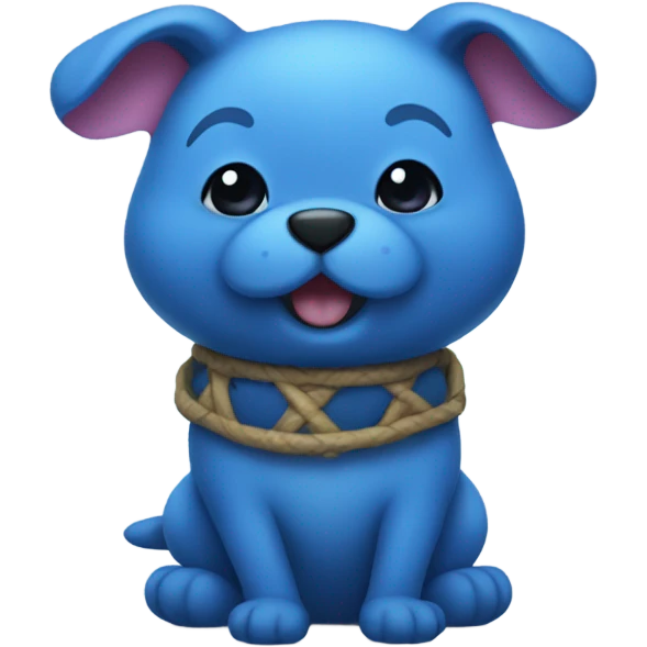 blue pupu emoji