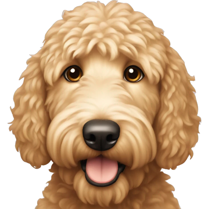 Golden doodle emoji