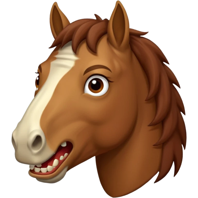 Angry horse emoji emoji