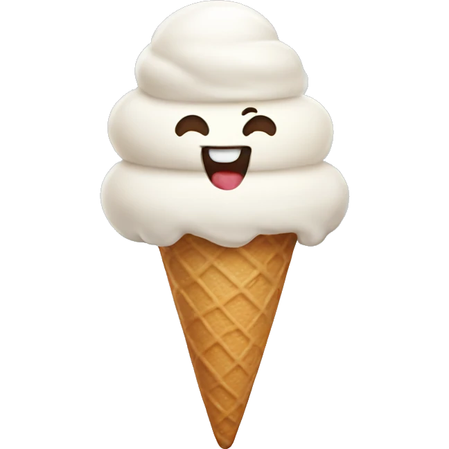 Ice cream  emoji