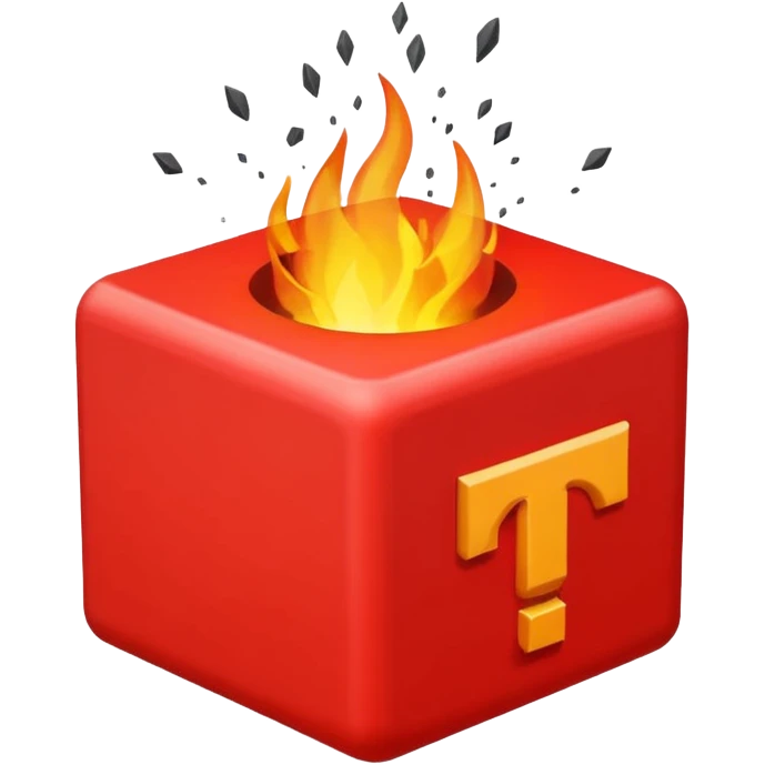 make a classic TNT cubegenerate a bright red TNT cube emoji