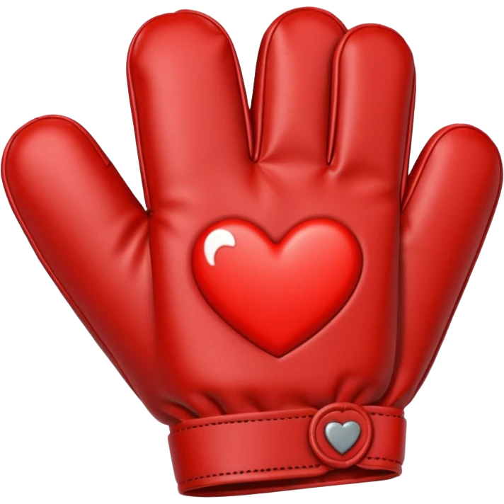 Love glove emoji