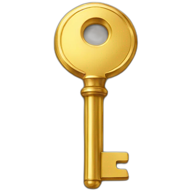 golden key emoji