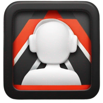 Warning reminder to wear seatbelt emoji