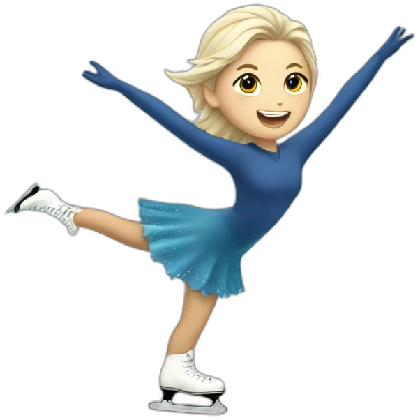 Ice skating emoji