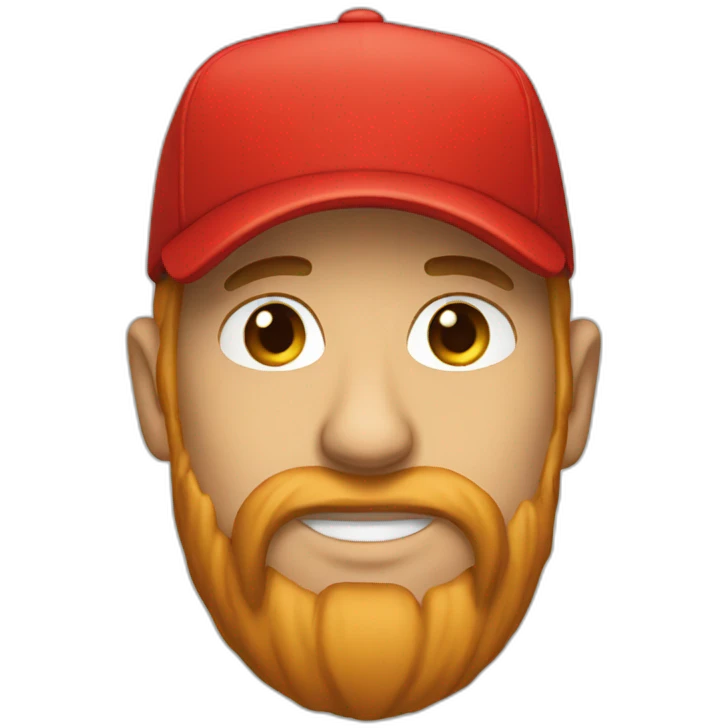 Red cap emoji