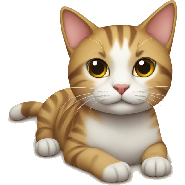 cat on a beach emoji