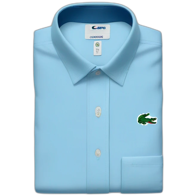 Lacoste shirt emoji