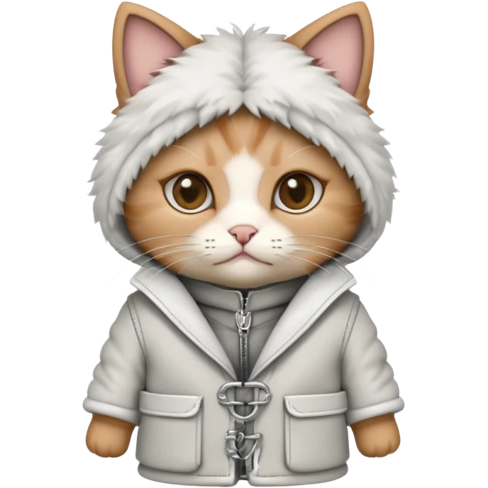 kitten in a straight jacket emoji