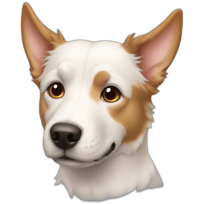 Dog bobtail  emoji