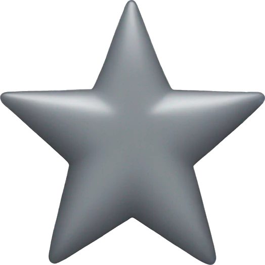 a grey star  emoji