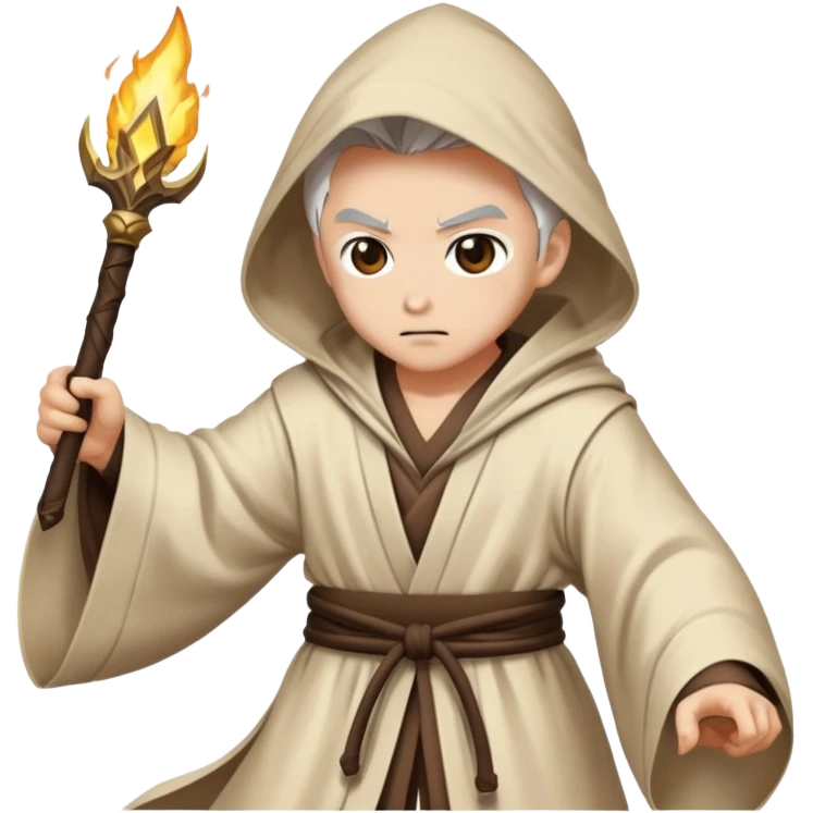 Sukuna from Jujutsu Kaisen fighting a wizard emoji