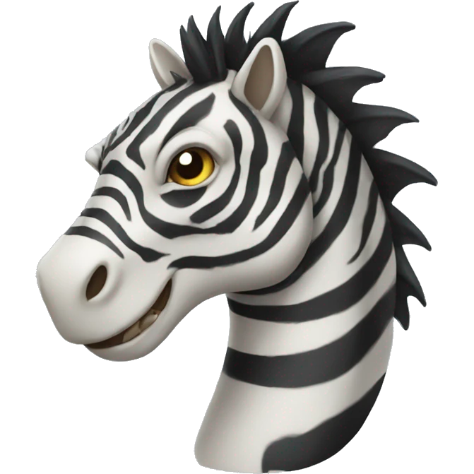 half zebra half dragon emoji