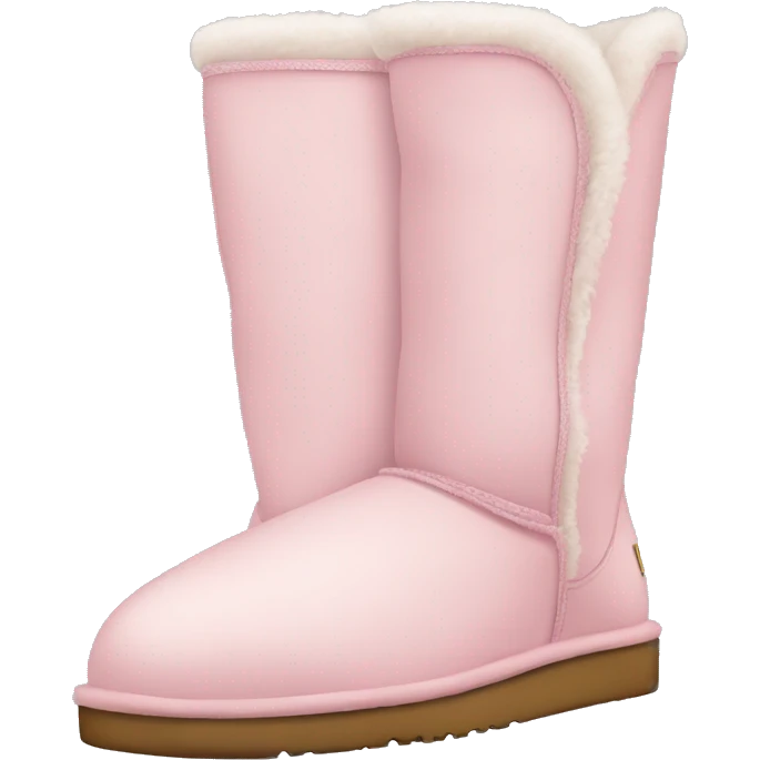 light pink uggs emoji