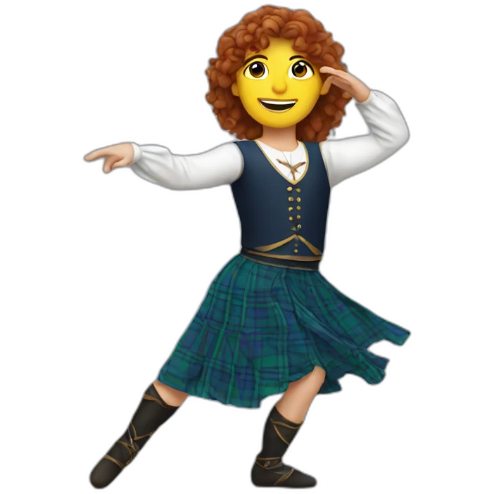 scottish dancer emoji