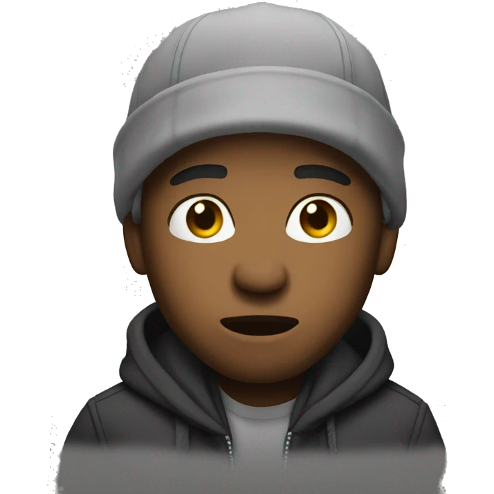 Rapping emoji